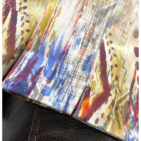 size 8 Lisette L. Montreal multicolored sim fit stretch pants style‎ 12496 - Picture 5 of 7